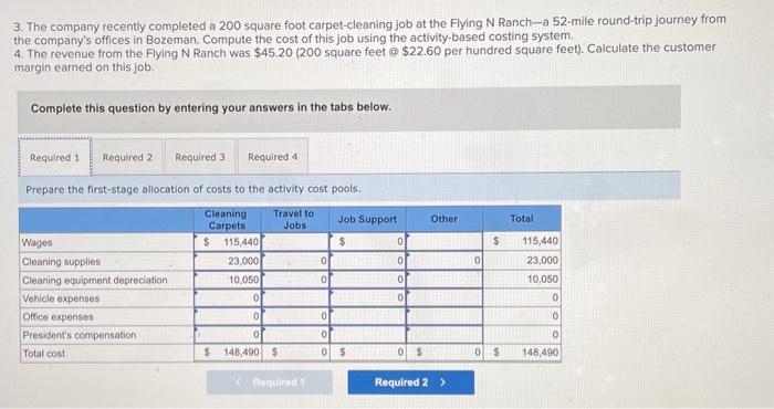 cost pools. (Round your answers to 2 decimal places.) Complete this question
