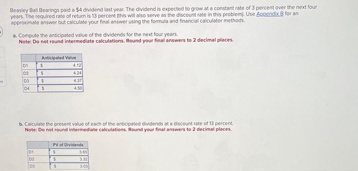 please help!! A & B are correct :) Beasley Ball Bearings paid