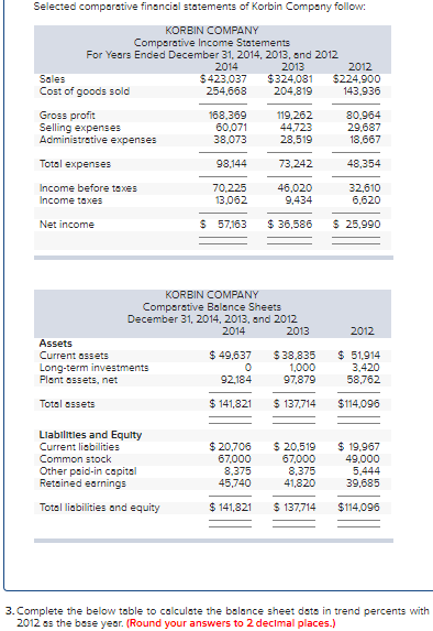 *Please fill in the empty boxes with the blue outlines. Selected comporative