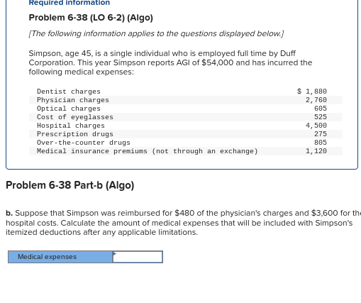 time by Duff Corporation. This year Simpson reports AGI of $54,000 and