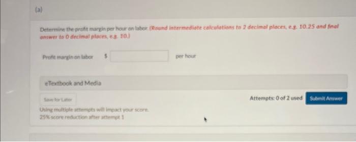 so i also need the answers for b and c Wasson's Ciassic