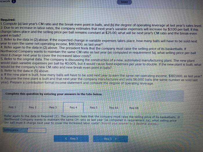 Thus, variable expenses are high, totaling $15.00 per ball, of which 60%