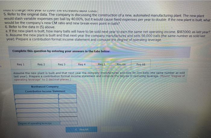 Fixed expenses Net operating income $ 1,400,000 840,000 560,000 373,800 $ 187,000