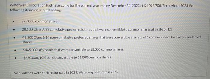 My answer is wrong, please help me with the right one. Waterway