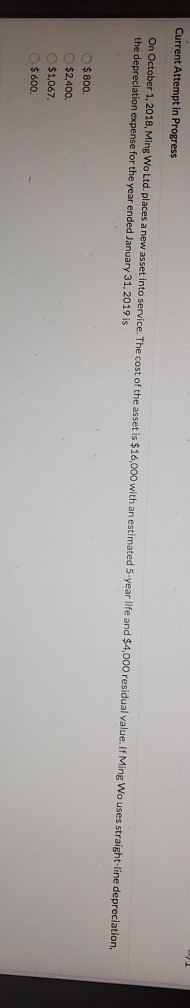 Current Attempt in Progress On October 1, 2018, Ming Wo Ltd.