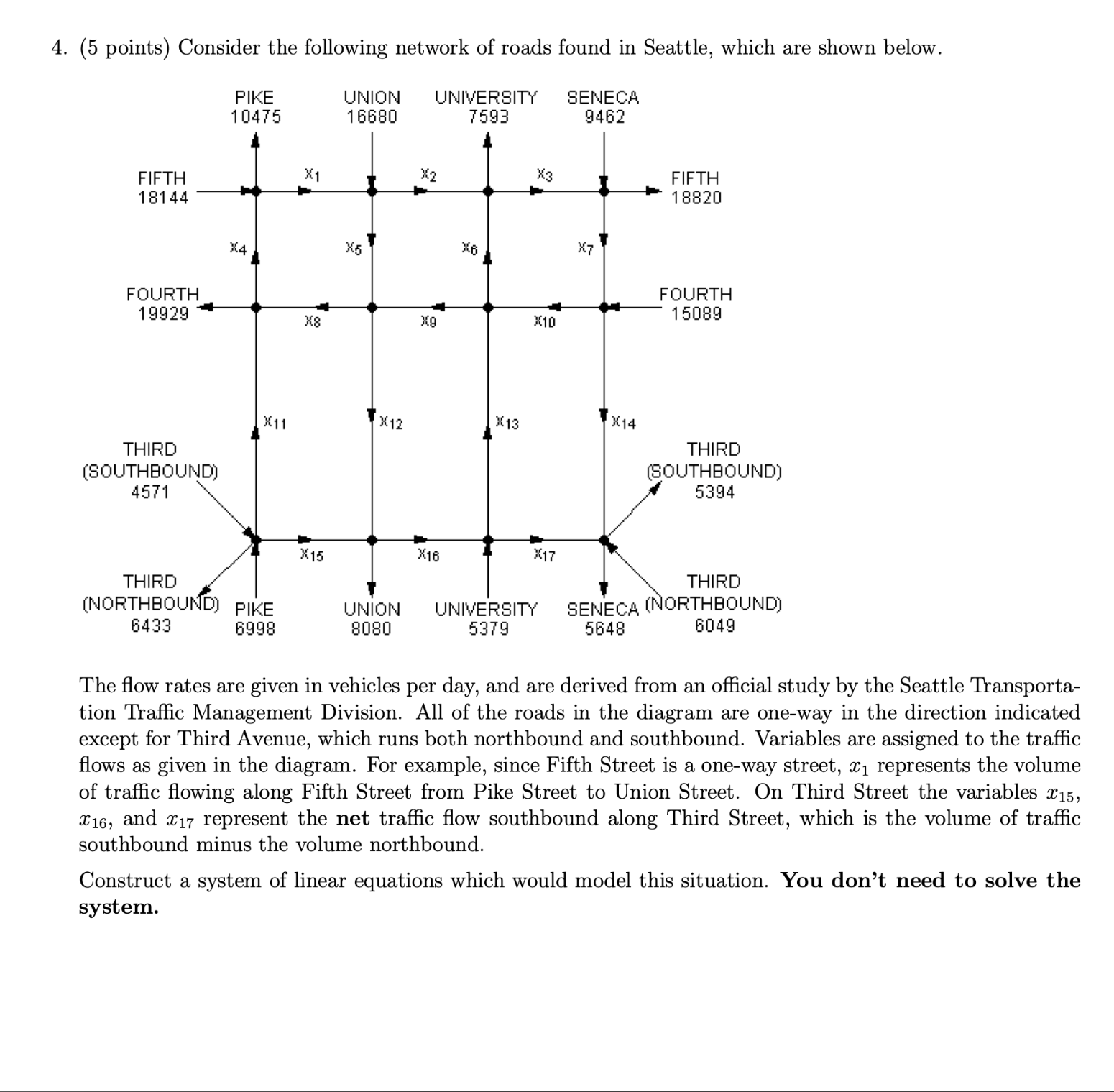 Please Answer Question 4 and Question 5 4. (5 points) Consider the