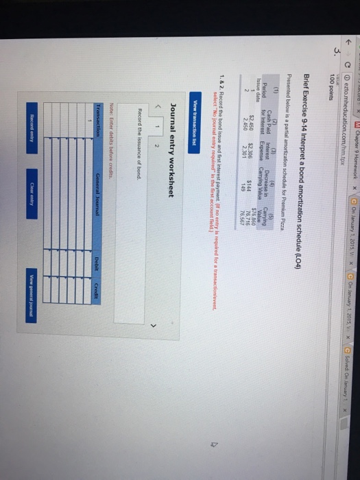 Value $63,948 64,056 64,168 $108 112 1. & 2. Record the bond