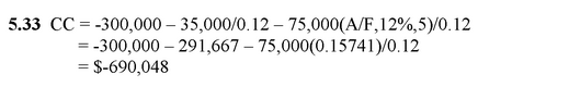 $ per year -4,000 | -2,500 Salvage value, $ 3,000 1,000 Life,