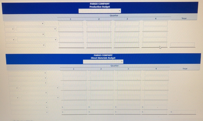 of goods sold is expected to be 64% of sales. The company's