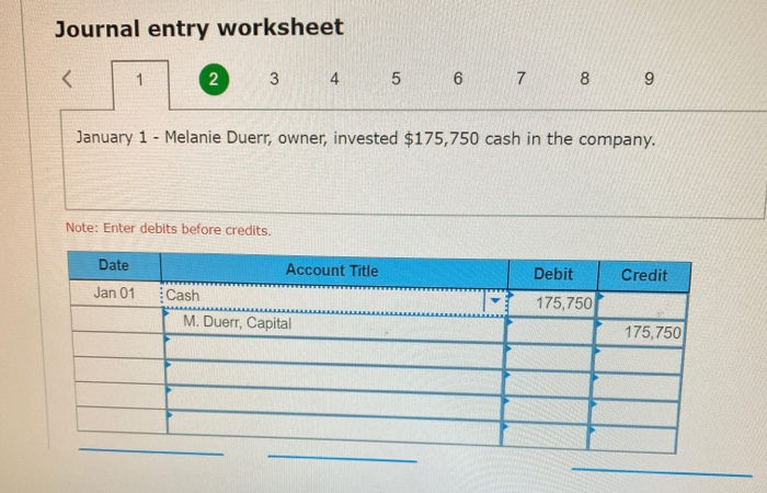 A1 Prepare journal entries for each transaction and identify the financial statement