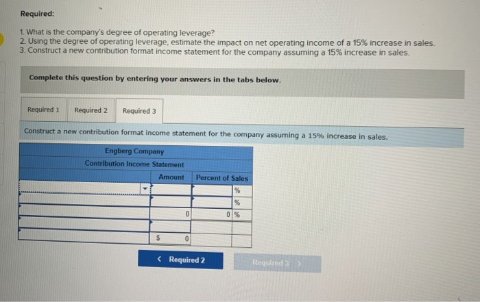 drip down options on left side of income statement are : -