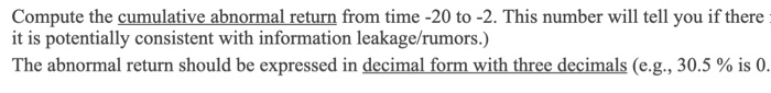 the stock price reaction consistent with, or inconsistent with efficient markets? The