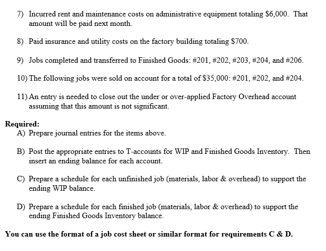 A, B, C, and D of this question. All parts are part