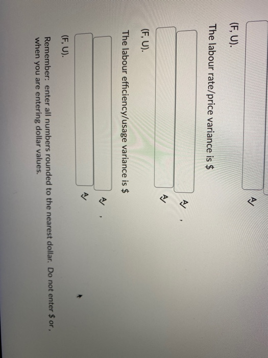 standard cost sheet for one of its plastic products: Direct materials (5