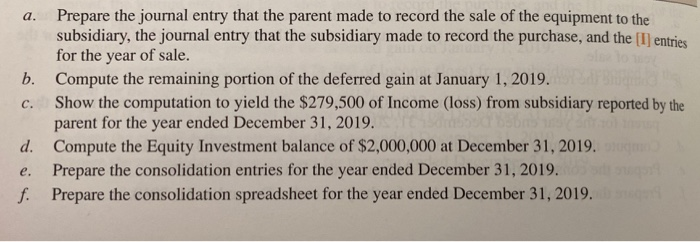DI Chapter 4 I Consolidated Financial Statements and intercompany Transactions 52. Prepare