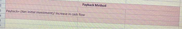 Cash Innow Required Rate of Return 5 Years 130,000 8 Present value