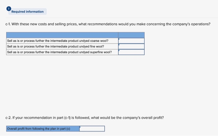 and the sales values of intermediate and final products are often volatile.