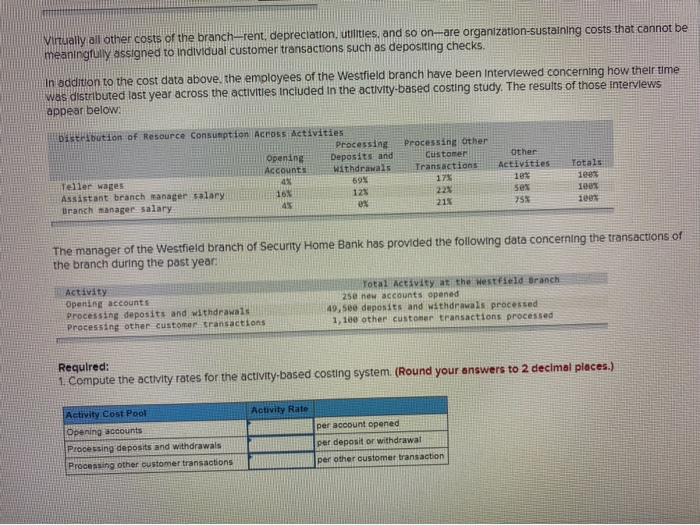 The operations vice president of Security Home Bank has been interested in