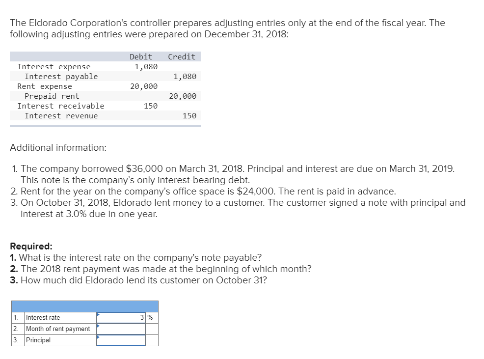 Hi, can I get some help with this problem: The Eldorado Corporation's