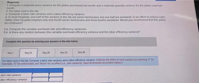 concerned about the costs for tests in the hospital's lab. Charges for