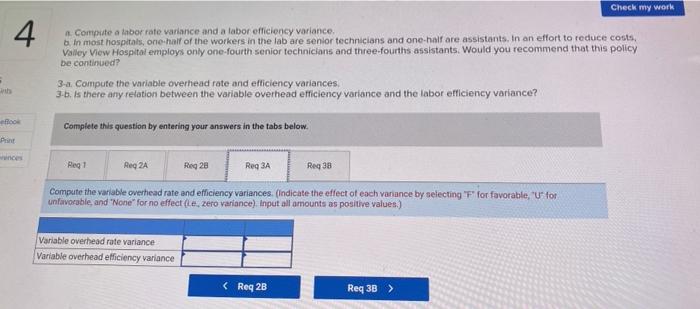 lab tests are consistently higher at Valley View than at other hospitals