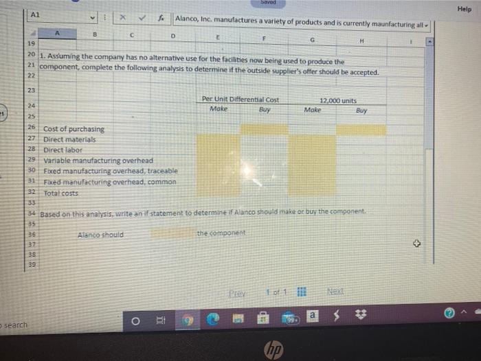 The Controller has asked you to be evaluate this offer to determine