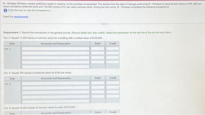 please help me solve this. value cumulative preferted wiock and 130,000 shares