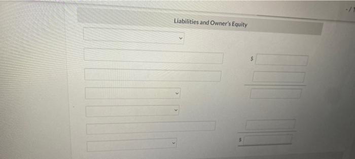 Prepare an income statement for the month of June. Prepare an owner's