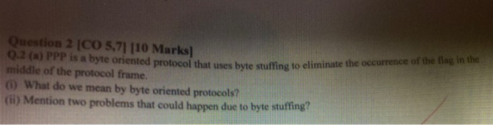 please solve this questions!.. Question 2 (CO 5,71 [10 Marks) 0.2 (a)
