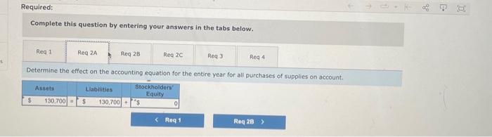 Coliplete this question by entering your answers in the tabs below. Determine