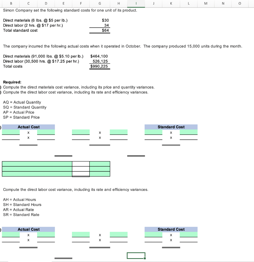 Problem 8-3A B D E G H J K L M N