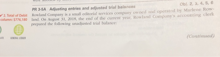  were anec y Obj. 2, 3, 4, 5, 6 PR 3-5A