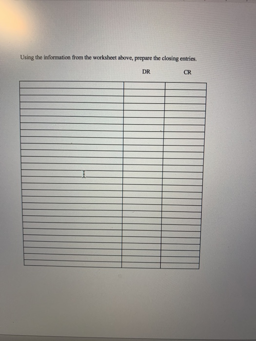 1 Heading 2 Part 4: Adjusting Entries 10 Points Prepare the following