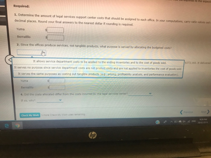 the following costs during the trip o break. Members of the varsity