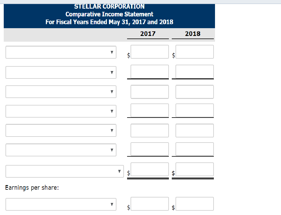 annual report to its shareholders for fiscal years ended May 31, 2017,