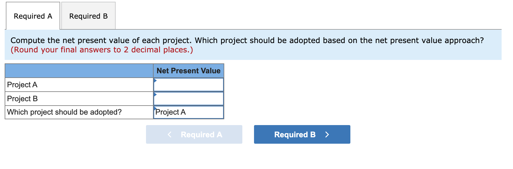 please** Dwight Donovan, the president of Munoz Enterprises, is considering two investment