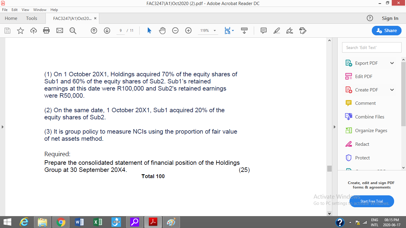 Window Help Home Tools FAC3247(A1) Oct20... X ? Sign In 8 /