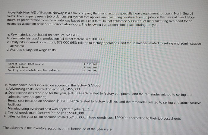 $20.20 per direct labor-hour. This predetermined rate was based on a cost