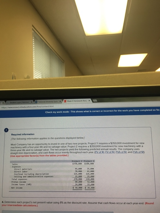  Check my work mode:This shows whet is correct or incorrect for