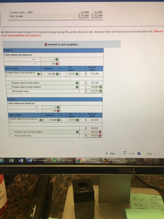 the work you have completed so far 0 Required information The following