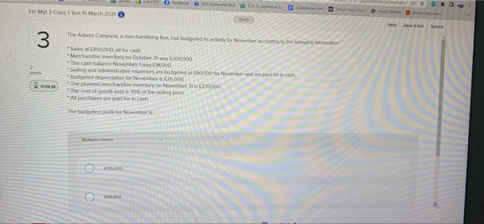 beta ltd () Feb En M2 Class 1 Test 15 March 2021