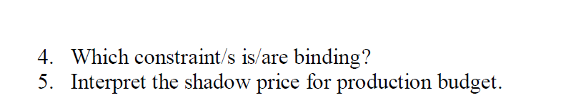 . I WANT TO UNDERSTAND THE QUESTION. Q.5 A firm is making