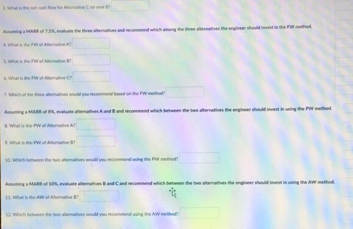 component he needs to complete his biorefinery. He summarized the pertinent information