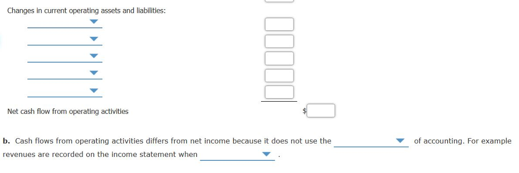 the income statement for the current year was $139,600. Depreciation recorded on