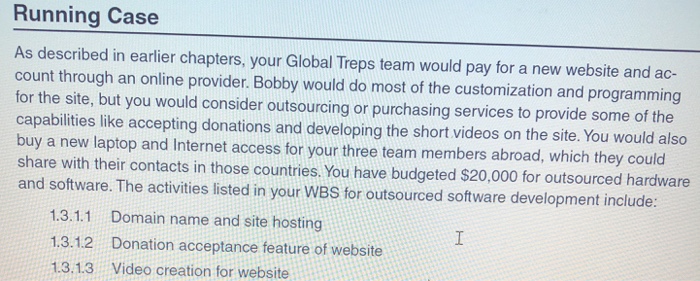  Please help answer task 3 Running Case As described in earlier