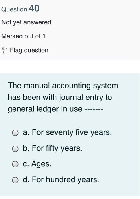 transaction is not recorded at all O b. An item is posted