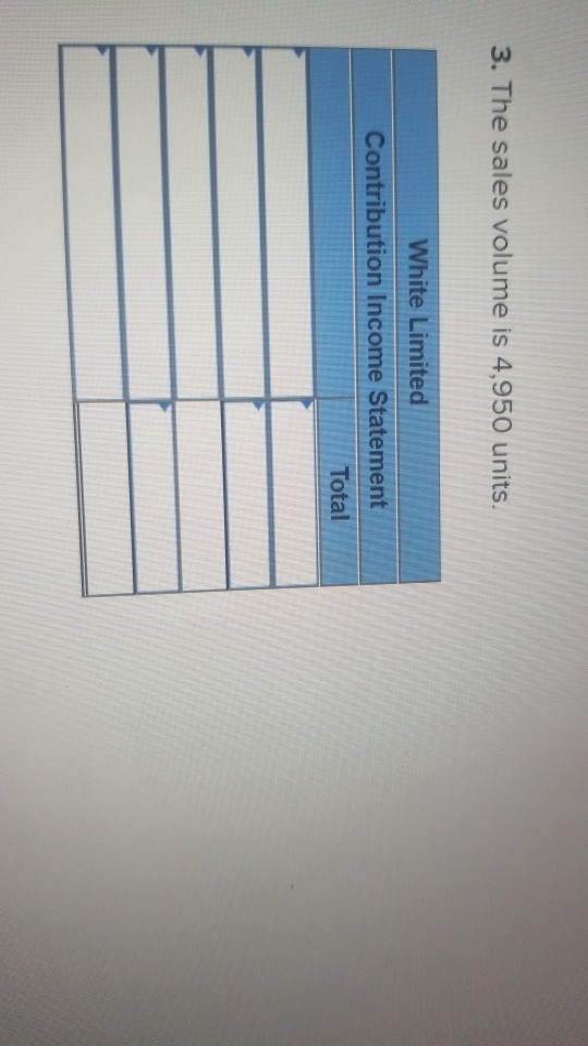 k Fixed expenses 118,800 $ 18,e00 Operating income Required: Prepare a new