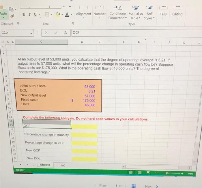  nh Paste BIU. Cells Editing A Alignment Number Conditional Format as