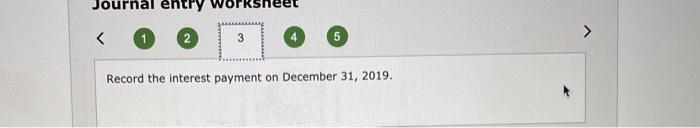 paid annually on December 31, and a maturity date of December 31,