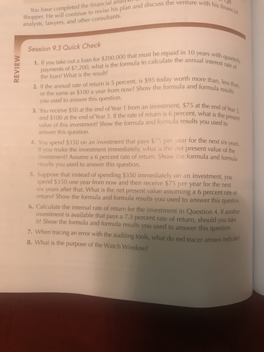 and negative cash flow. If you borrow 2. What is the formula